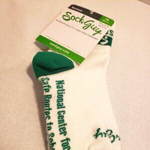 SOCKGUY SOCKS - NATIONAL CENTER FOR SAFE ROUTES TO SCHOOL - S/M SIZES 5-9